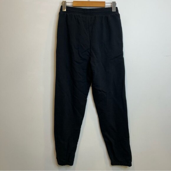 Twik Oversized thin fleece joggers sweatpants black - Picture 7 of 8